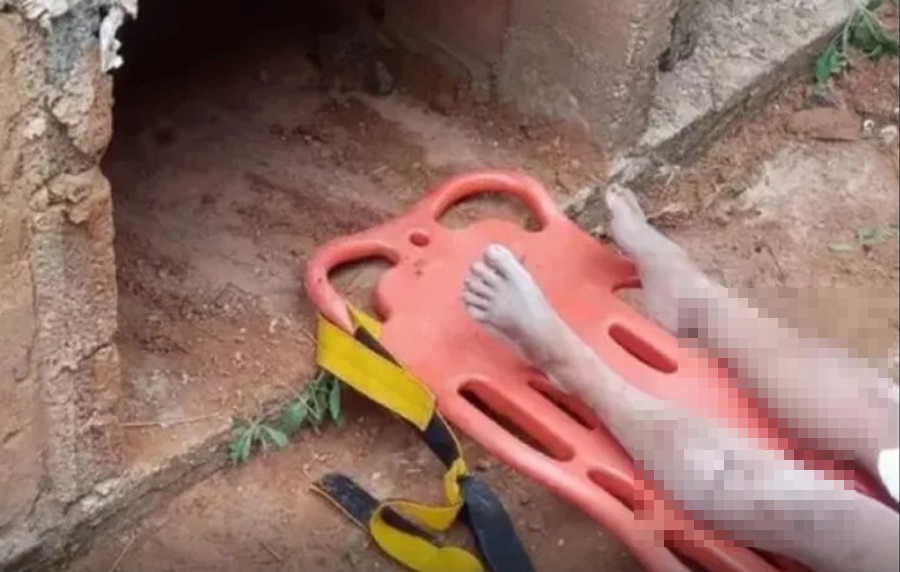 CEMITÉRIO: Mulher enterrada viva e é salva por coveiros que ouviram gritos de socorro