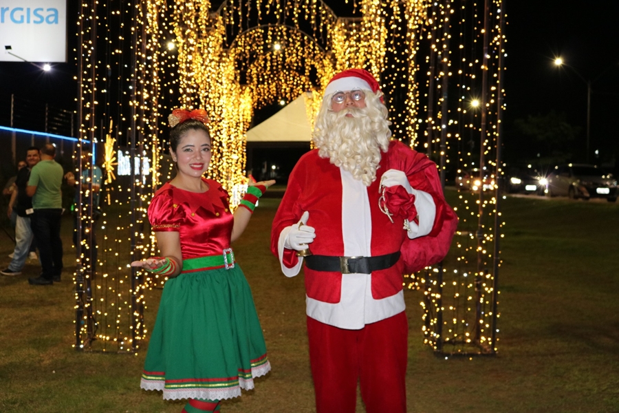 FESTIVIDADES: Energisa inaugura Iluminação de Natal em Porto Velho
