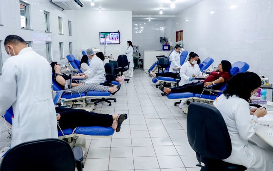 ALTRUÍSMO: Fhemeron convoca doadores de sangue para abastecer estoque de bolsas
