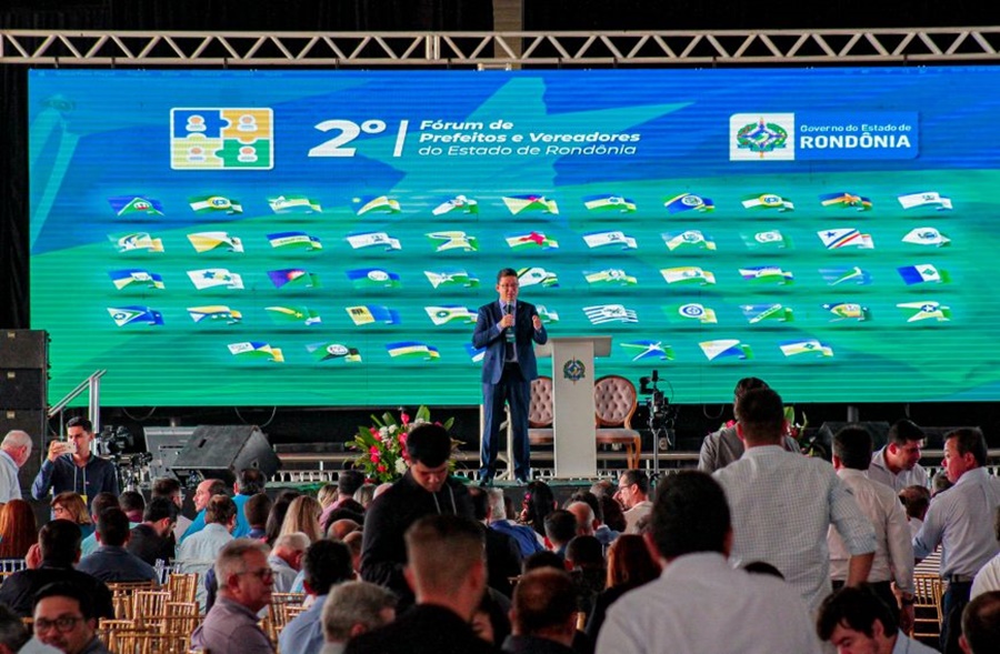PORTO VELHO: Fórum de Prefeitos e Vereadores de Rondônia acontece nesta quinta-feira (04)