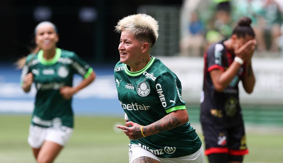 FEMININO: Real Ariquemes é goleado pelo Palmeiras na estreia do Campeonato Brasileiro