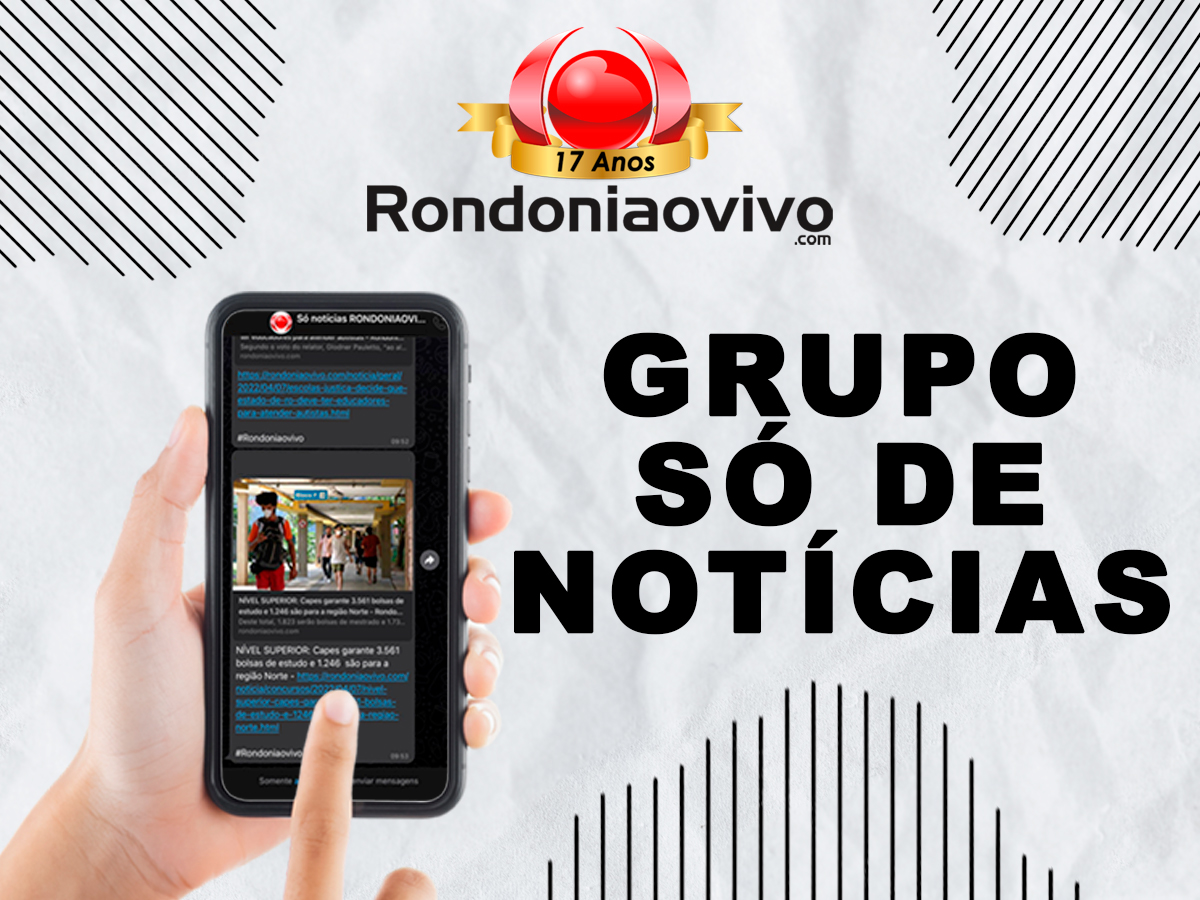 LISTÃO EXCLUSIVO: Rondoniaovivo lança grupo privado de notícias no WhatsApp sem comentários