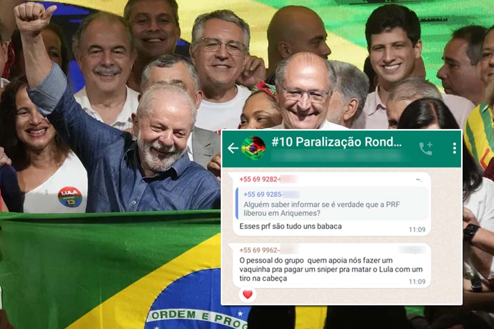 PLANOS: Rondonienses sugerem ‘vaquinha’ para matar Lula com tiro na cabeça