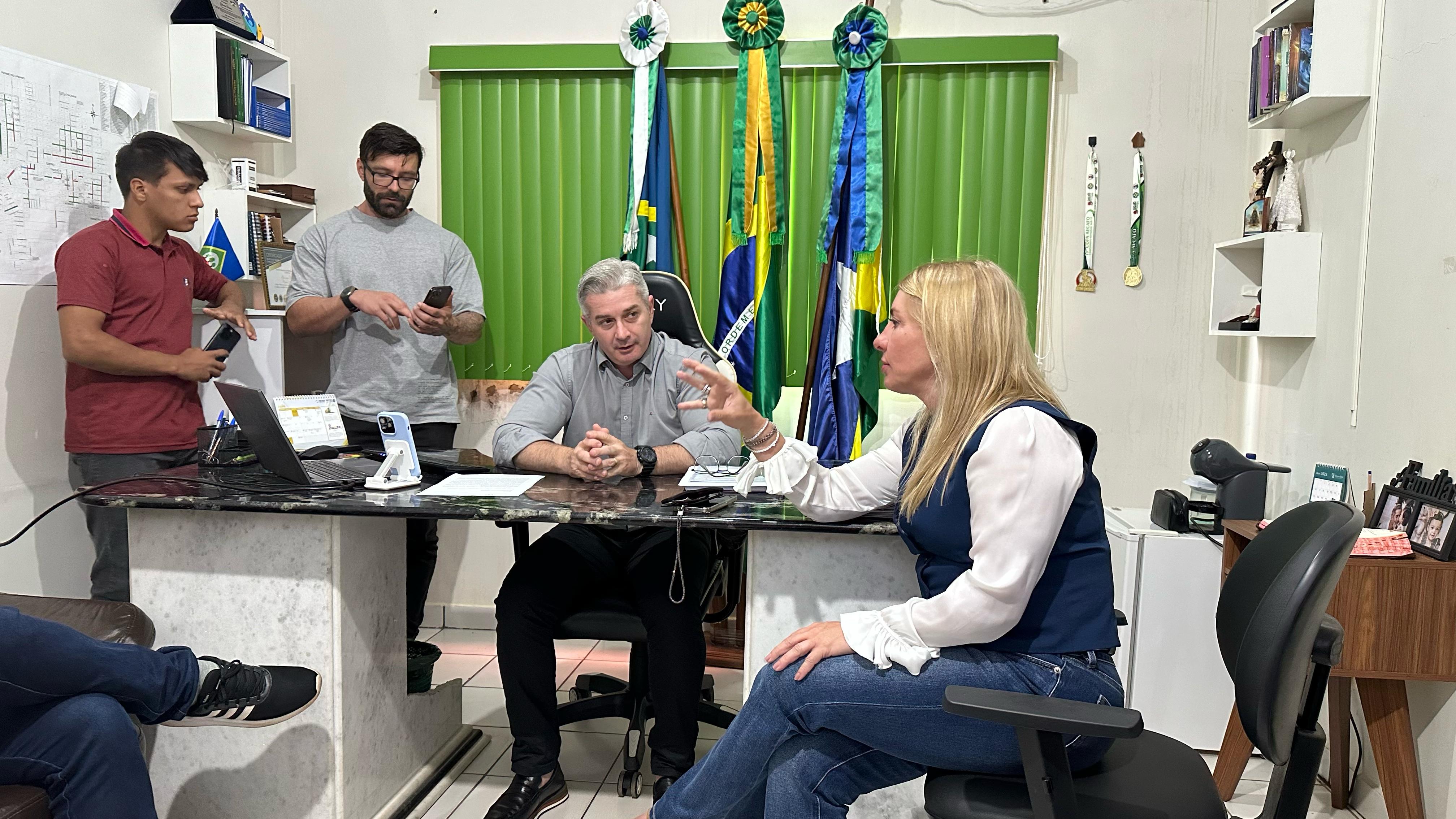 IEDA CHAVES: Deputada segue agenda de visitas e confirma recursos para RO