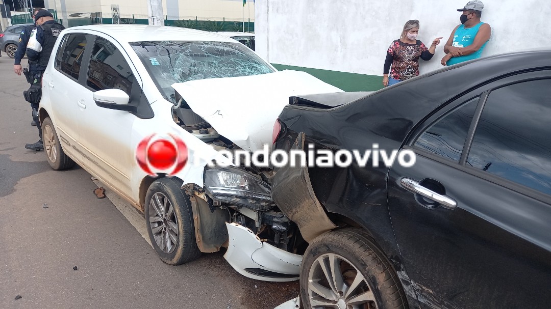 IMPRUDÊNCIA: Grave acidente envolvendo quatro veículos deixa duas feridas