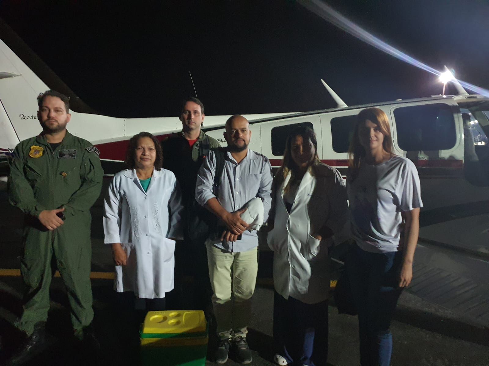 HARPIA 01: Aeronave da Polícia Civil realiza transporte de órgãos do interior para a capital 