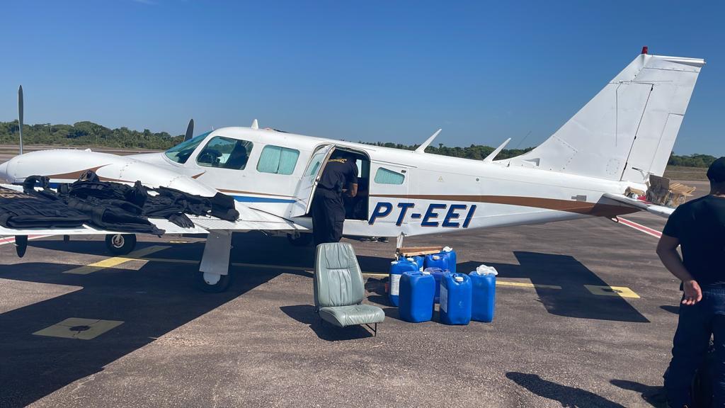 USURPAÇÃO: PF faz operação contra bando que trazia ouro de avião do AM para Rondônia