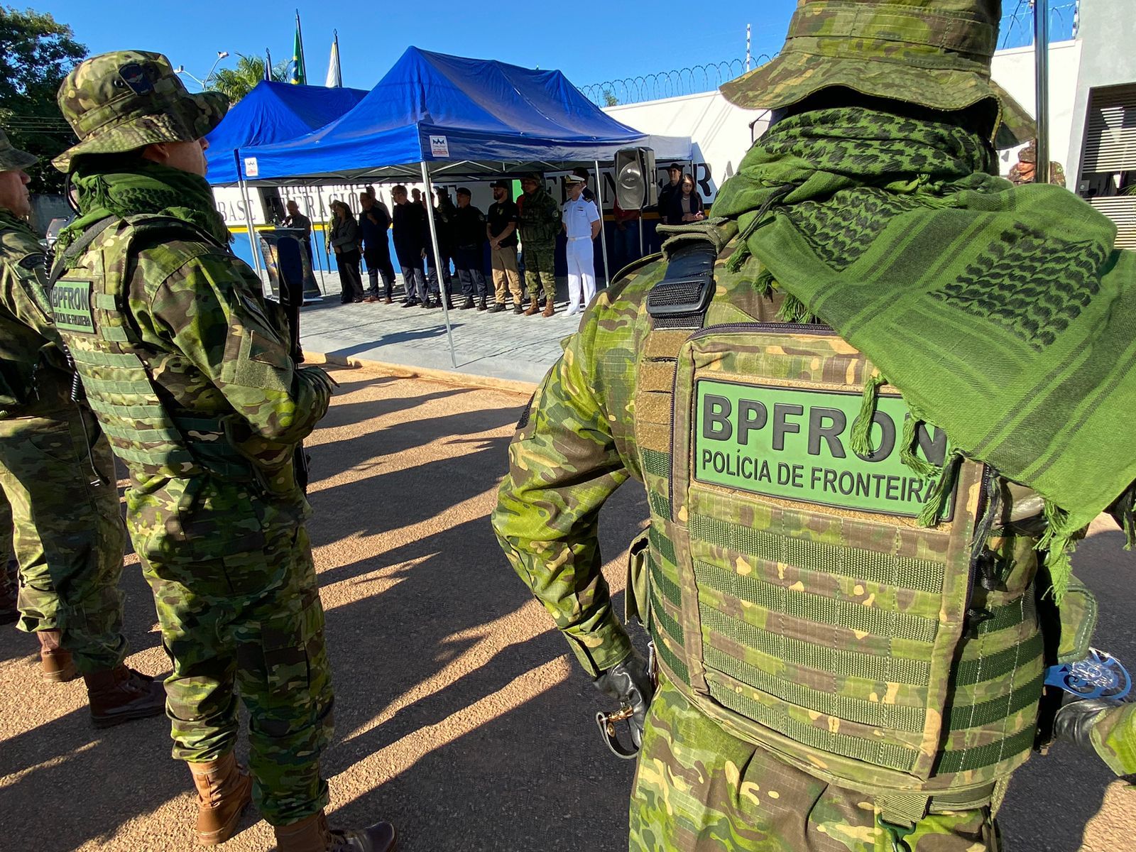 SEGURANÇA: Base Operacional do BPFRON é oficialmente  inaugurada em Nova Mamoré