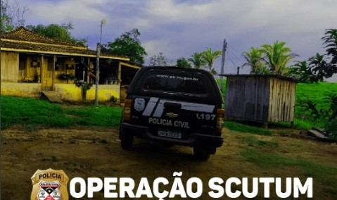 SCUTUM: Operação da PC mira acusados de execução e de tentativa de homicídio 