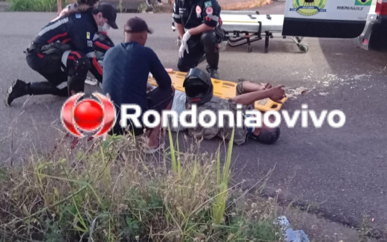 VÍDEO: Motociclista sofre grave acidente na zona Sul da capital