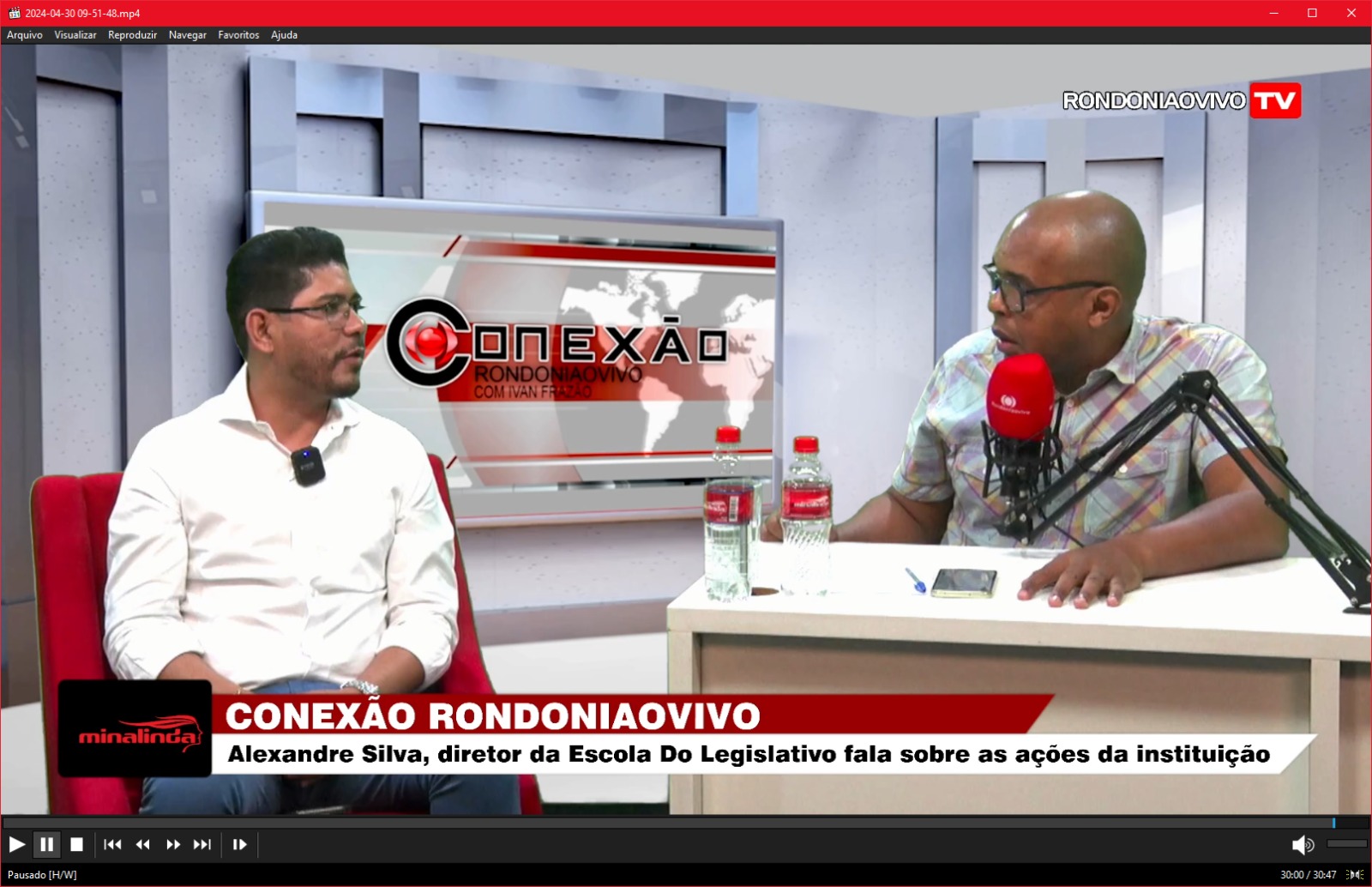 CONEXÃO RONDONIAOVIVO:   Alexandre Silva, diretor da Escola Do Legislativo fala dos cursos da instituição