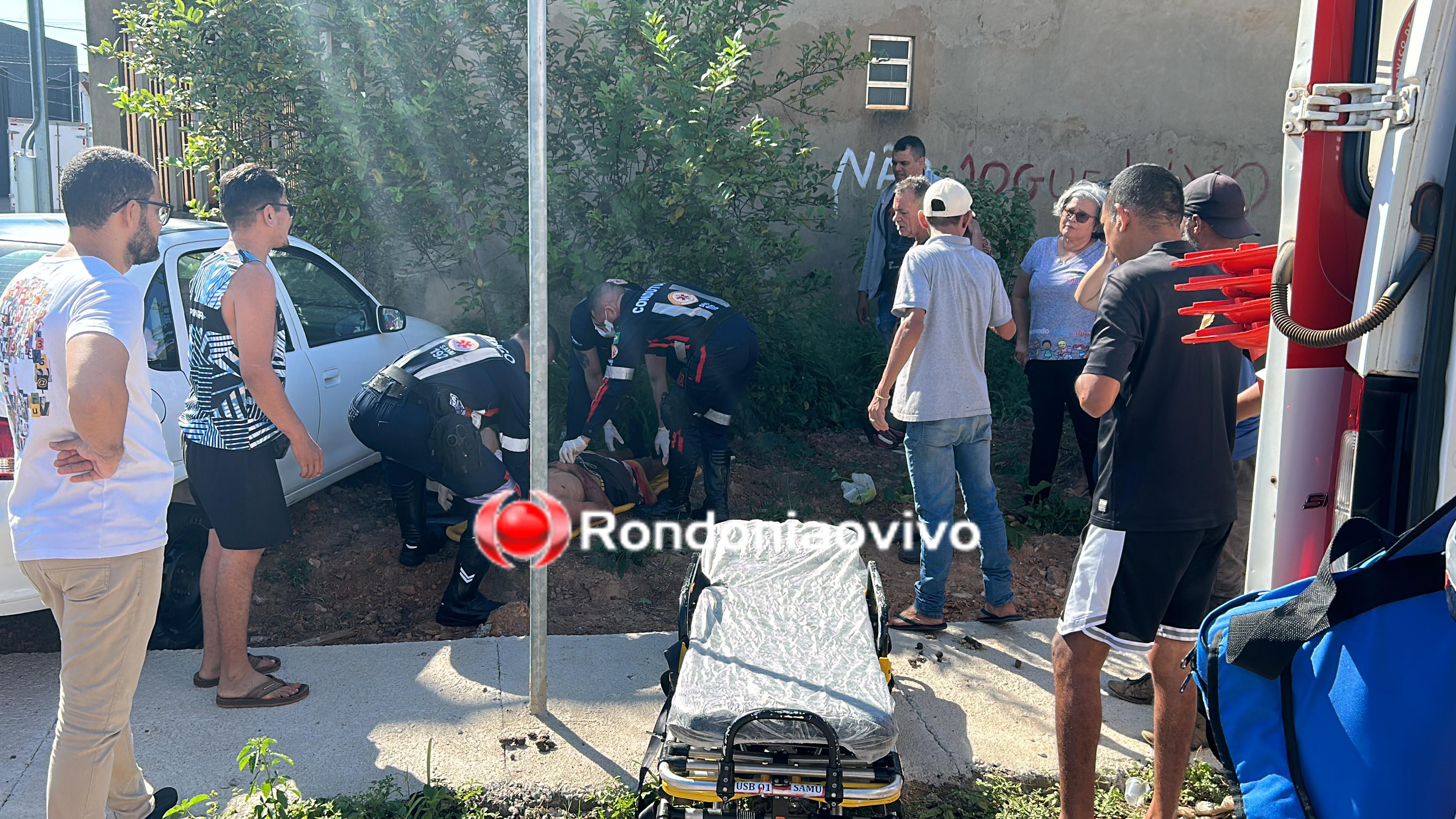 VÍDEO: Motociclista sofre grave acidente na Alexandre Guimarães