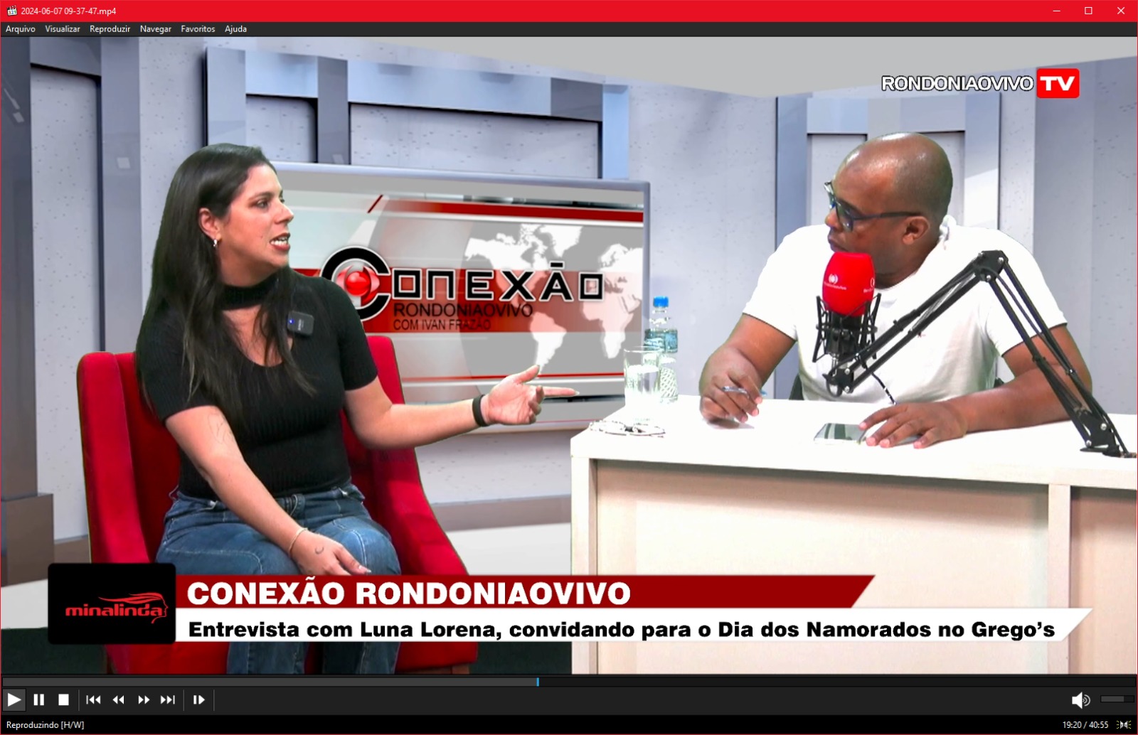 CONEXÃO RONDONIAOVIVO: Luna Lorena convida para a Tinder Night e Dia dos Namorados no Grego’s