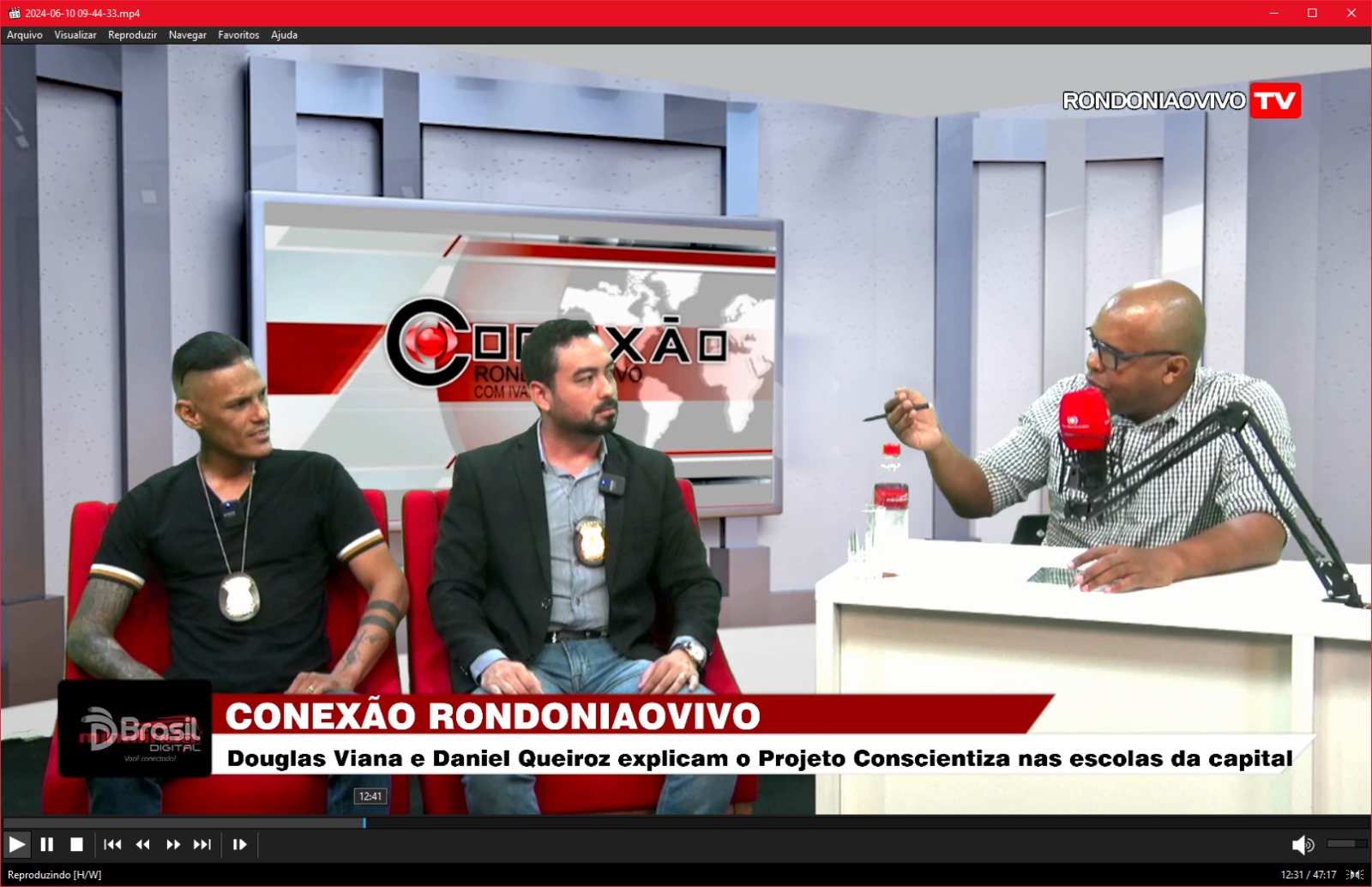 CONEXÃO RONDONIAOVIVO:  Douglas Viana e Daniel Queiroz falam sobre ação contra marginalidade de jovens