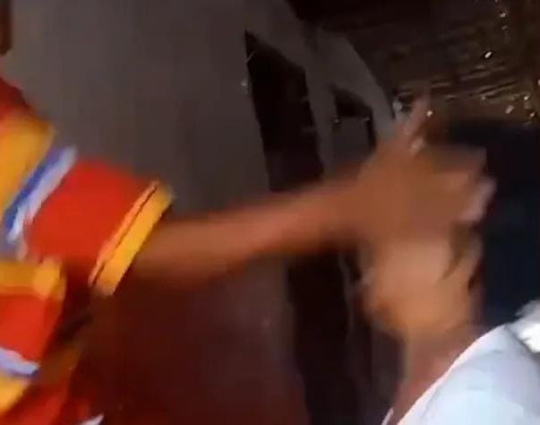 DESCONTROLADO: Polícia usa gás de pimenta para conter acusado de agredir e ameaçar mãe 