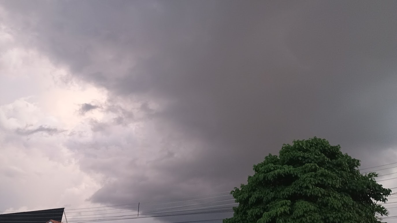 NUBLADO: Quarta (24) em Rondônia é chuvosa, até em Buritis