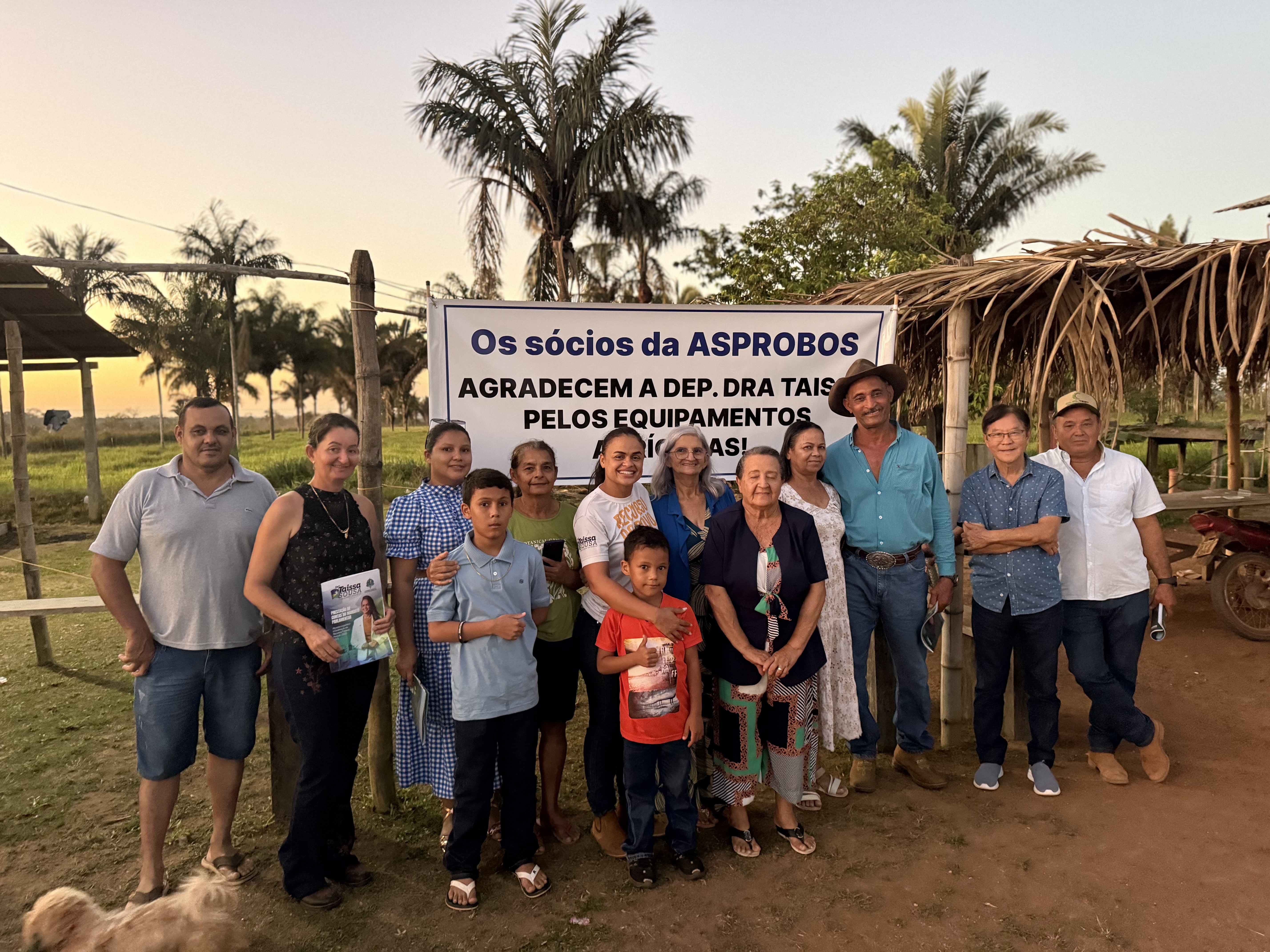 TAÍSSA SOUSA: Deputada fortalece agricultura familiar com entrega de implementos 
