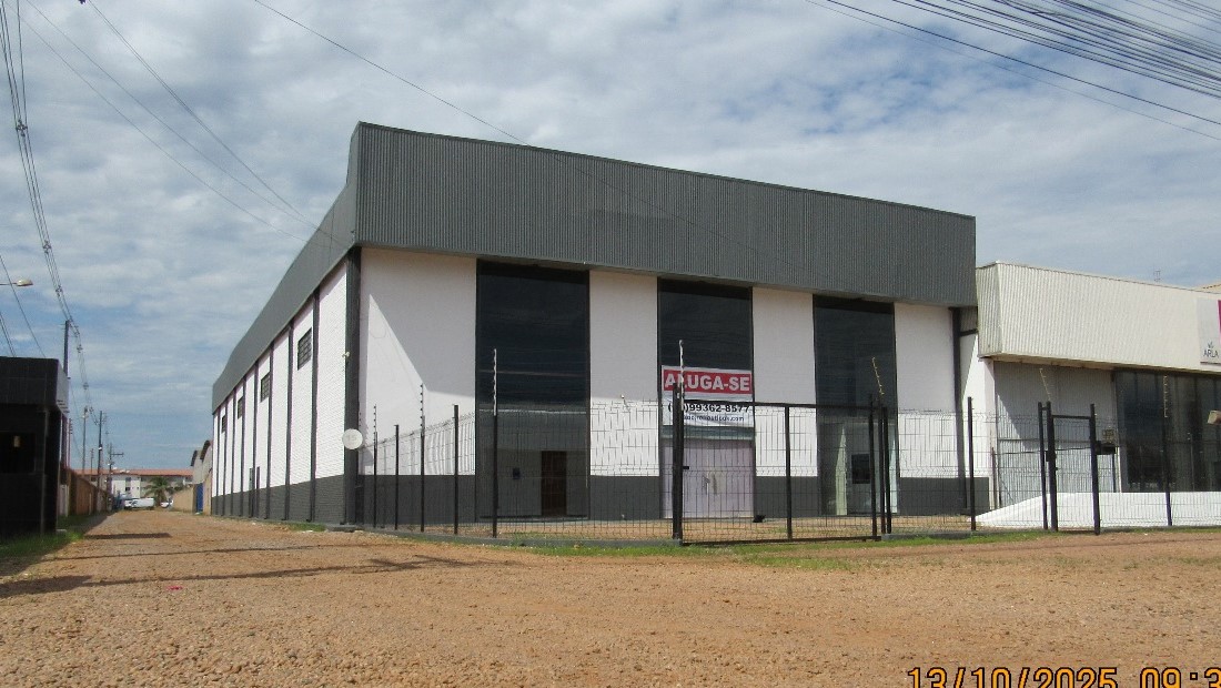 Oportunidade: Galpão comercial de 1.100m² para locação em Porto Velho