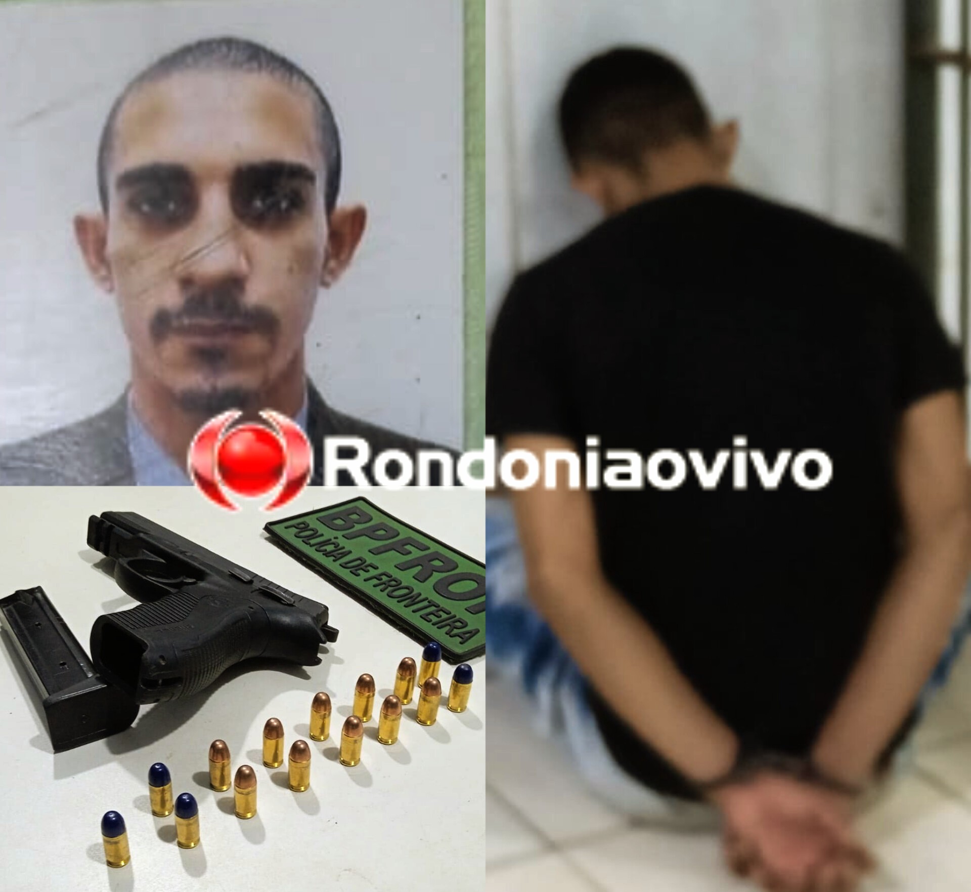 COMBATE AO CRIME: PM fecha o cerco e prende mais um bandido armado com pistola em condomínio 