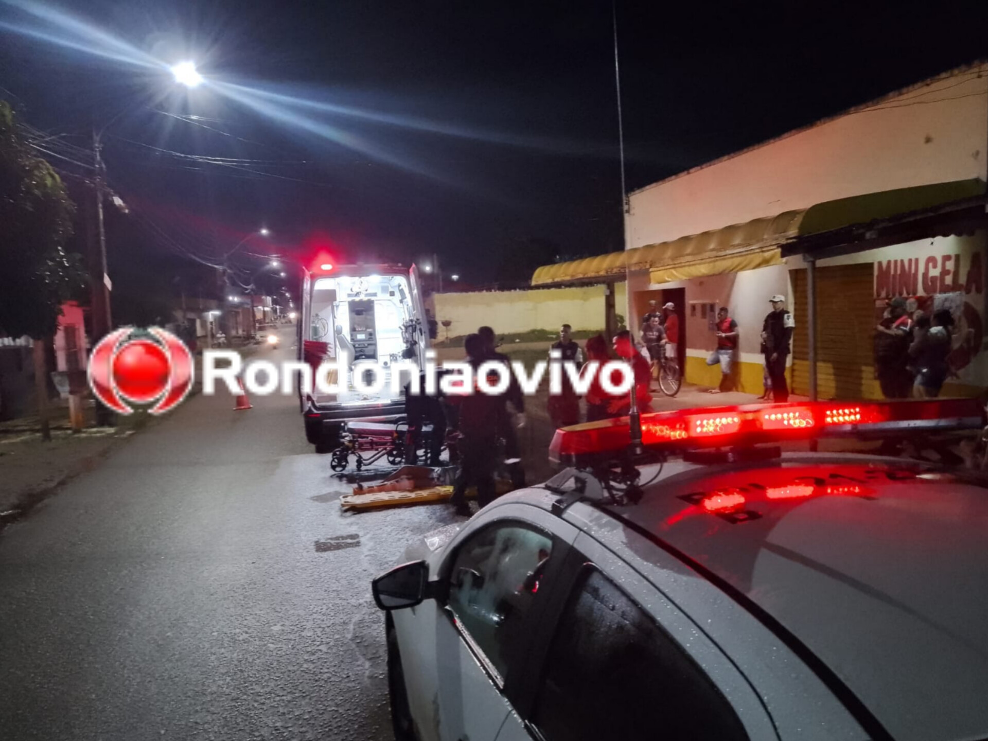 ATROPELAMENTO: Motorista foge após deixar mulher com fratura exposta 