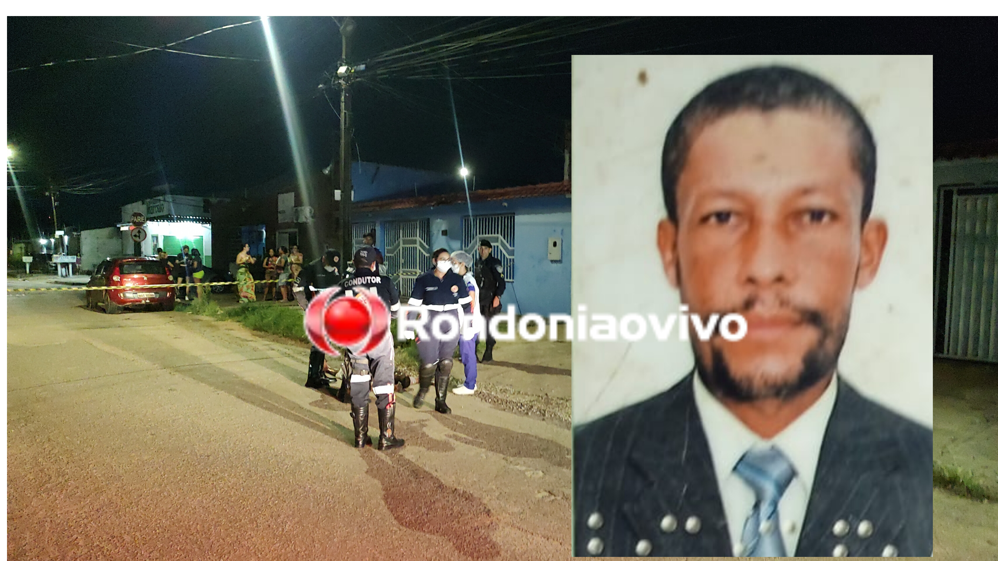 QUATRO  DISPAROS: Homem é executado a tiros após ser perseguido na rua 