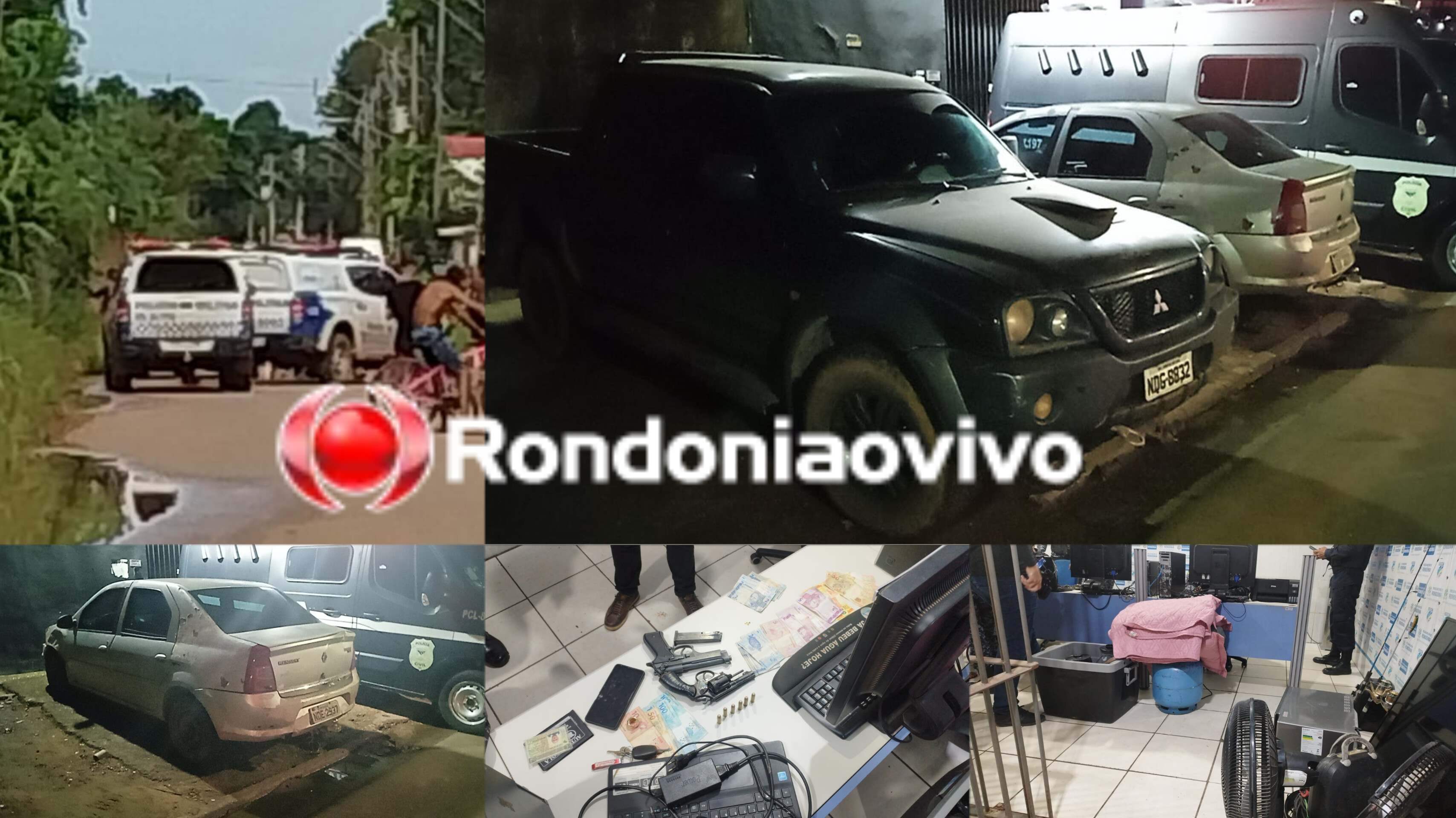 ORGULHO DO MADEIRA: Operação da PM prende bando que agrediu comerciante e fez 'mudança' em casa