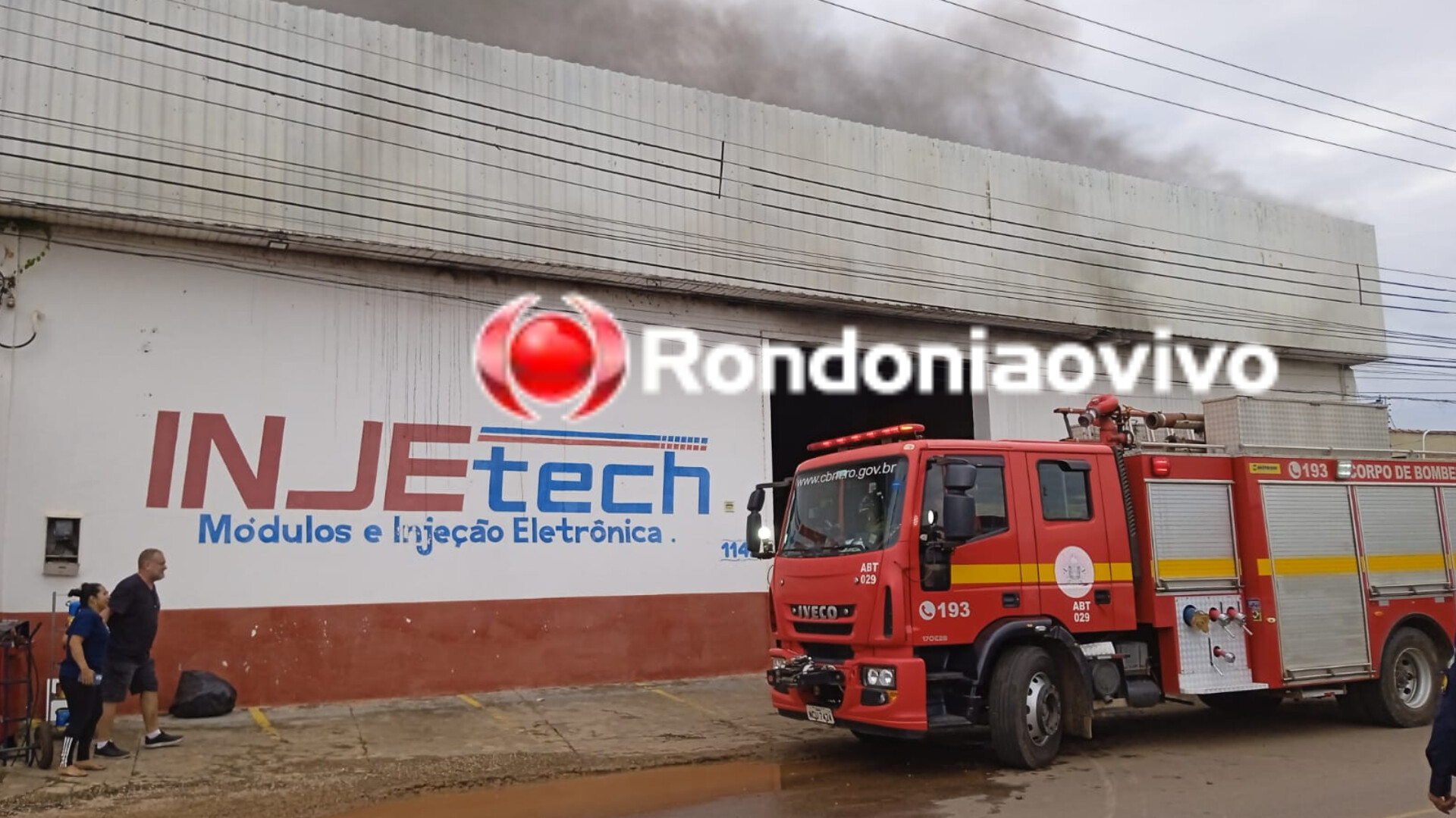 PEGOU FOGO: Oficina é atingida por incêndio na zona Sul da capital 