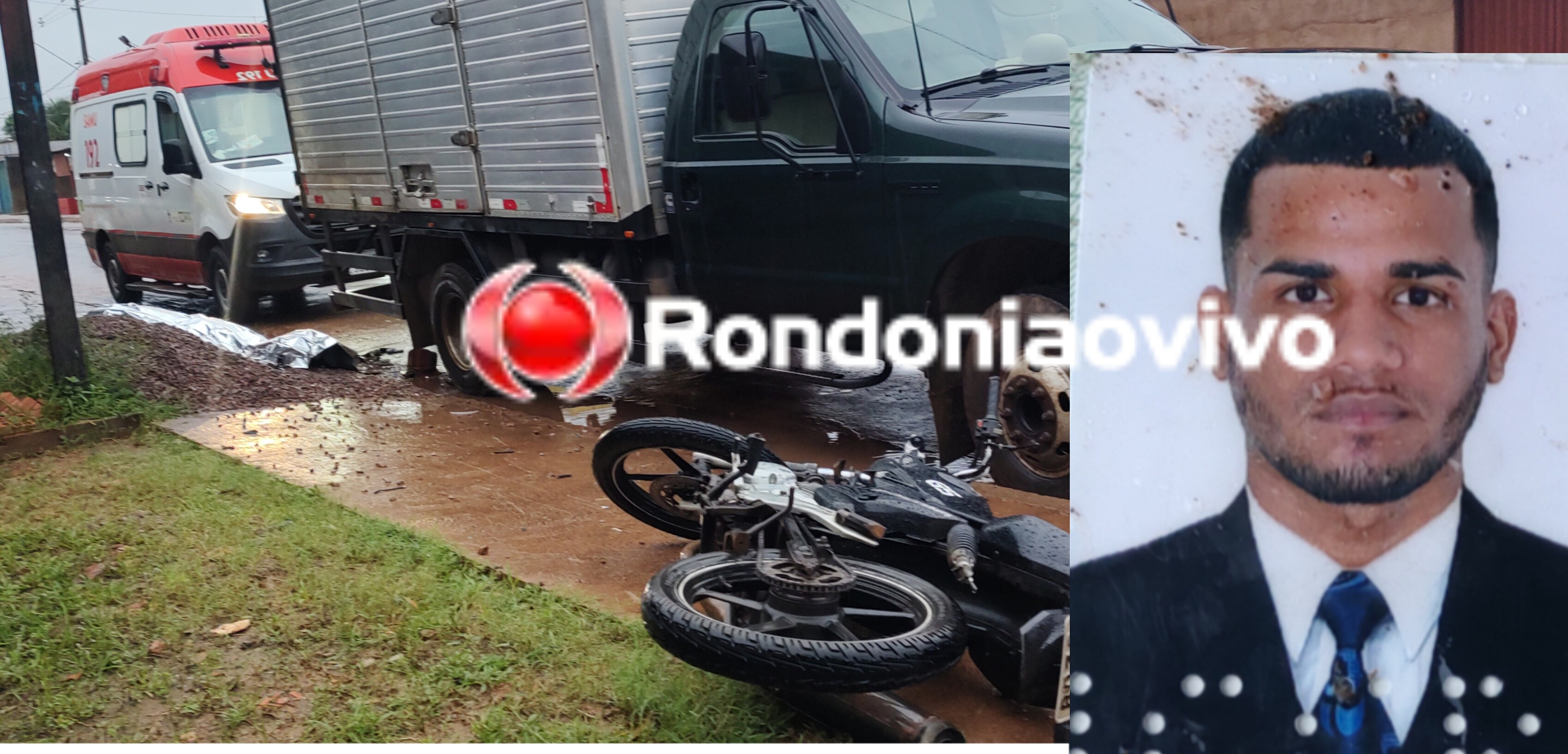 VÍDEO: Motociclista morre após bater na traseira de caminhão parado 