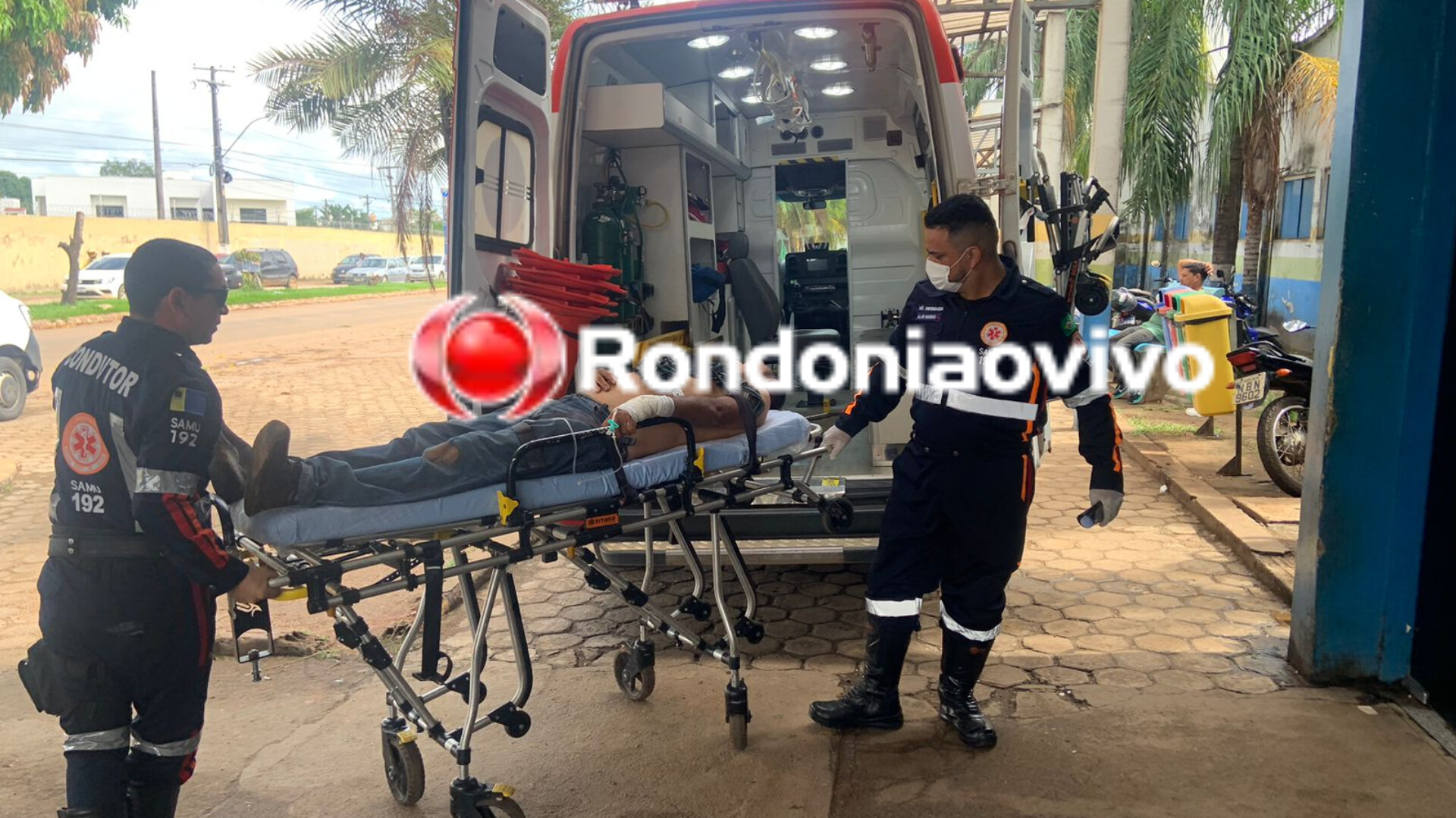 REAGIU: Criminoso atira em motociclista durante assalto na capital