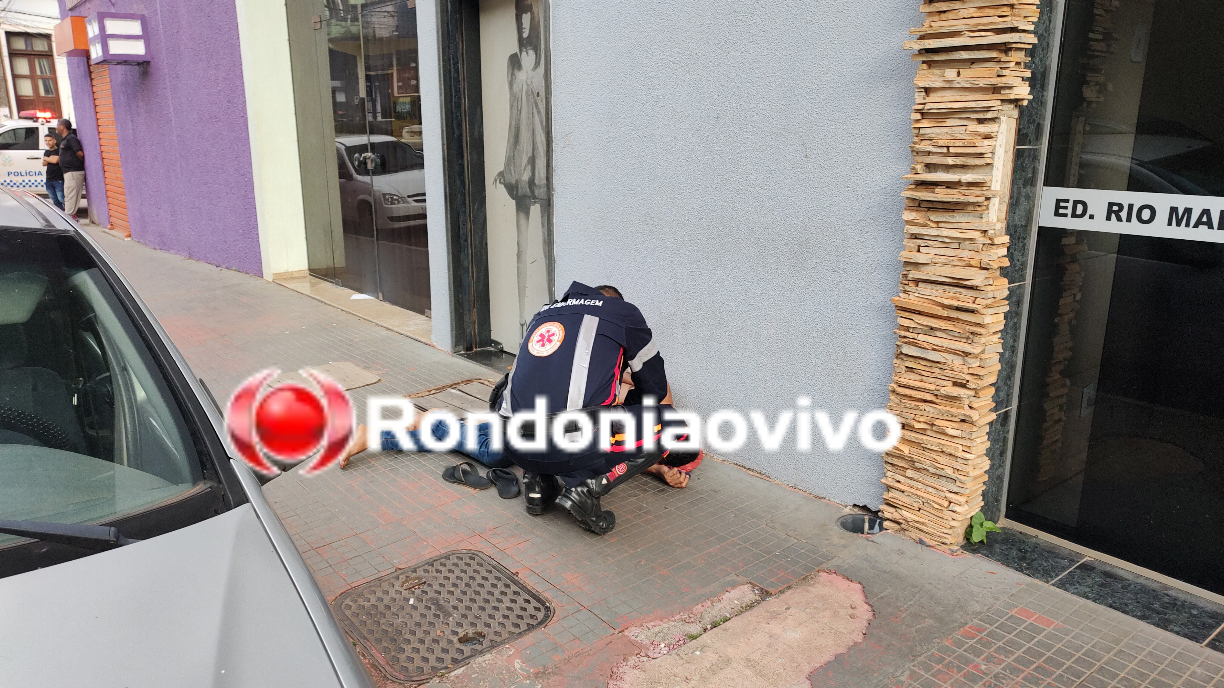 IDENTIFICADO: Homem é atacado na região Central de Porto Velho