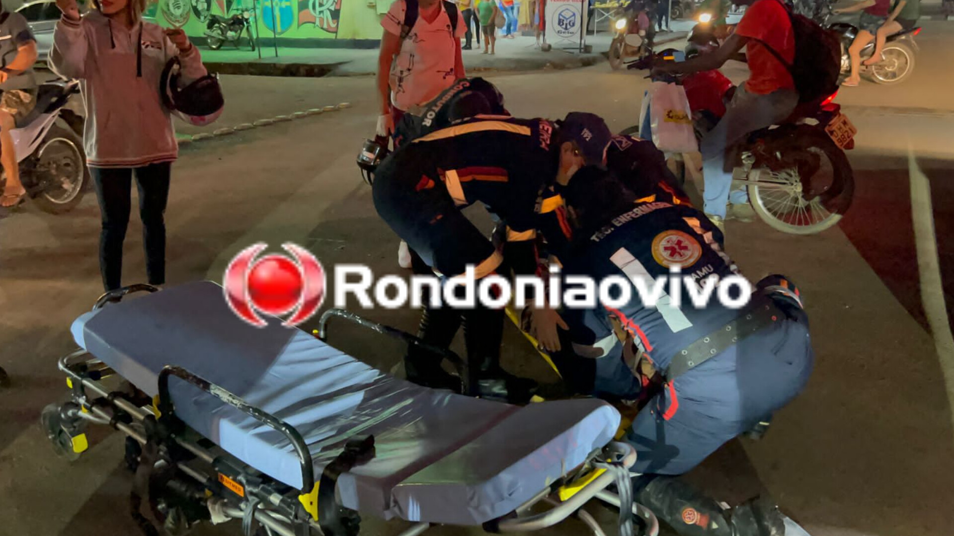 VÍDEO: Ciclista fica em estado gravíssimo após ser atropelado e motociclista foge