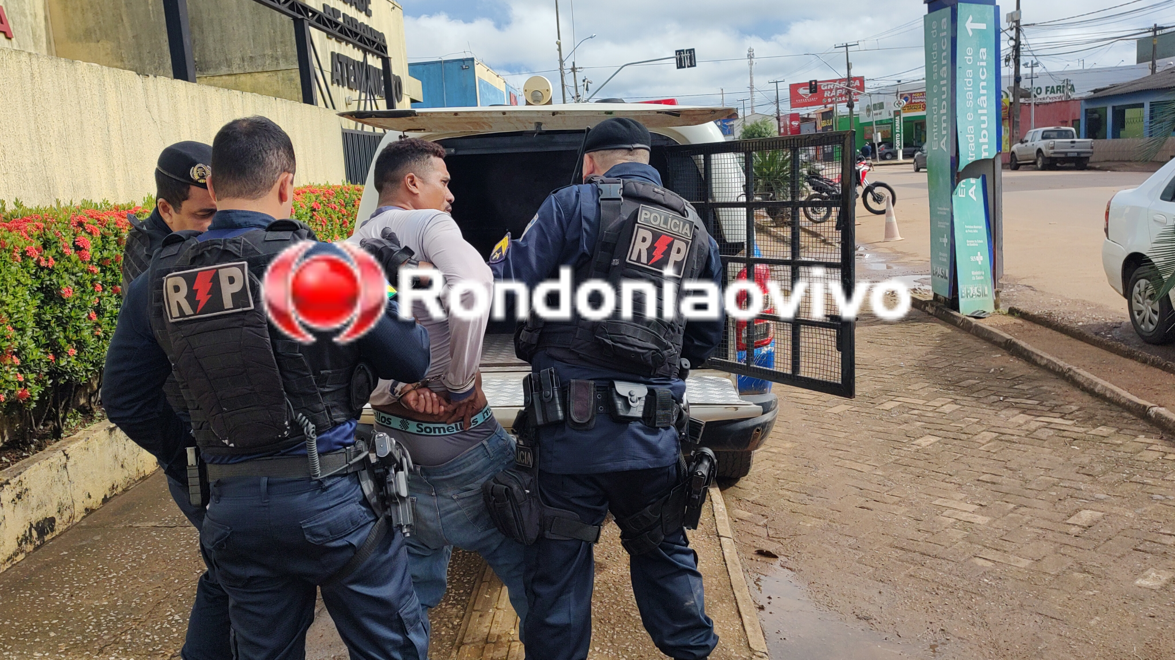 NA UPA: PM prende homem acusado de tentar matar irmão a tiros