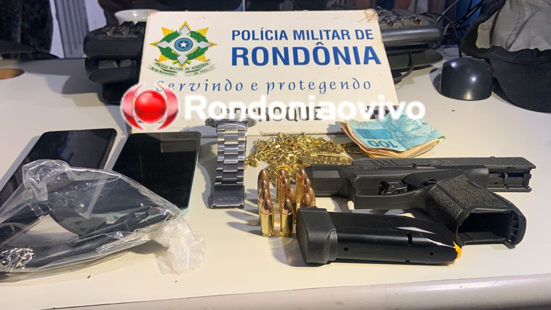 ROUBADA: 'Fui obrigado gravar vídeo que eu era de facção', diz homem com pistola 