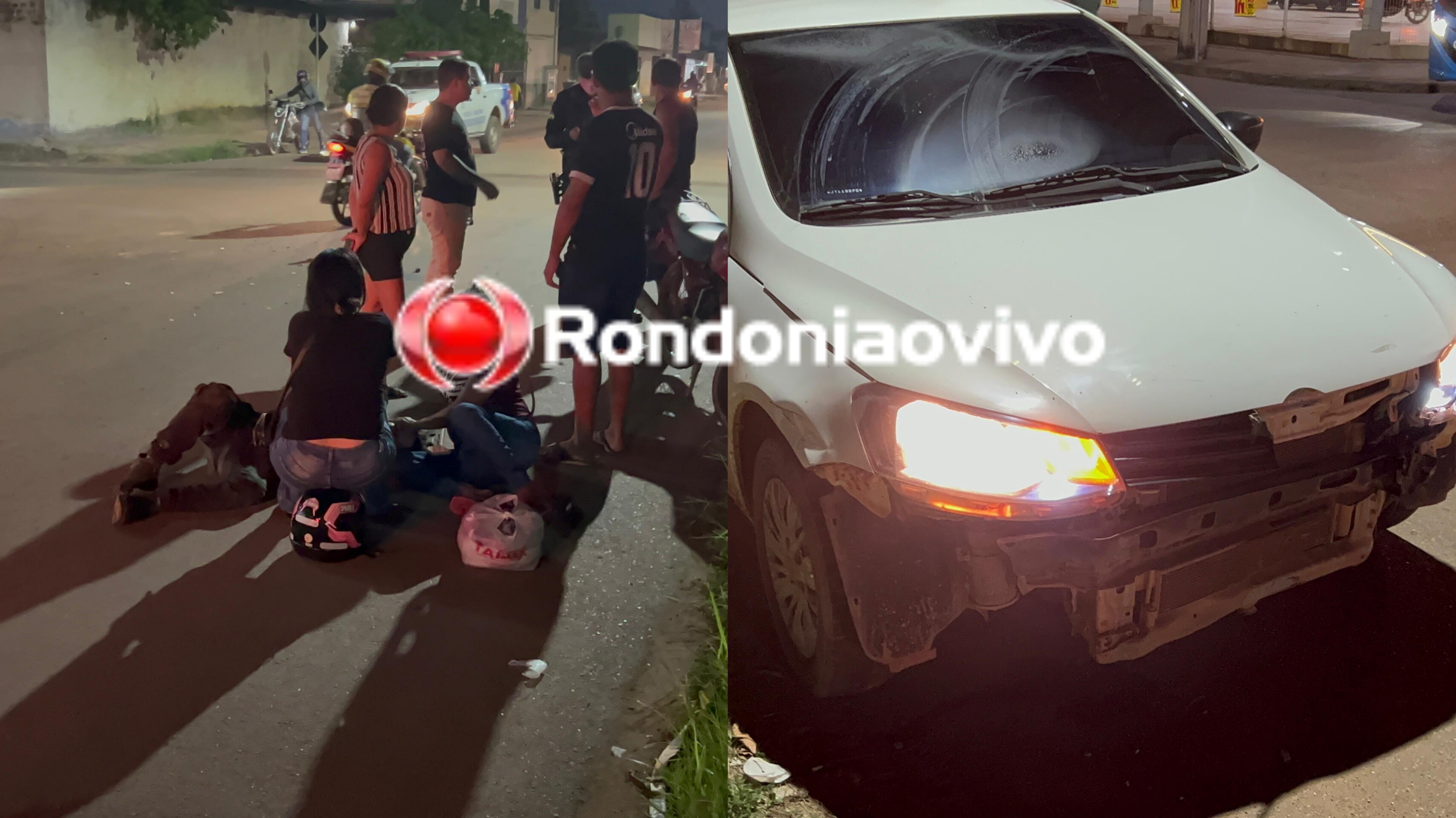 VÍDEO: Condutora de Voyage avança cruzamento e causa grave acidente