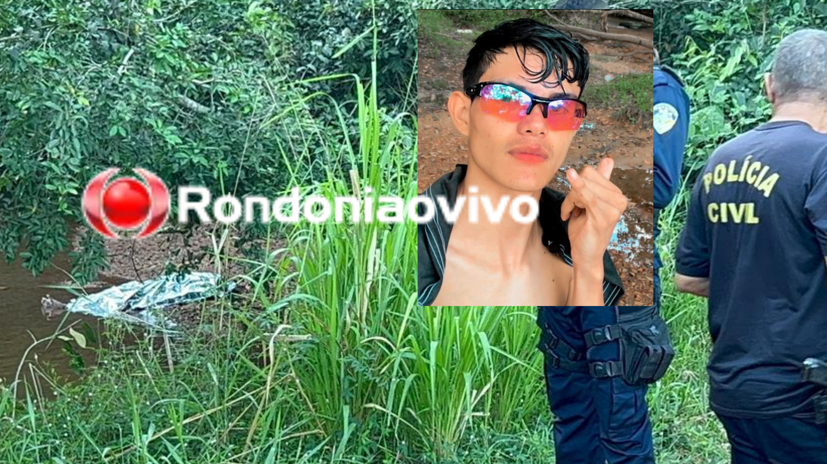 VÍDEO: Jovem morre afogado em igarapé na BR-364