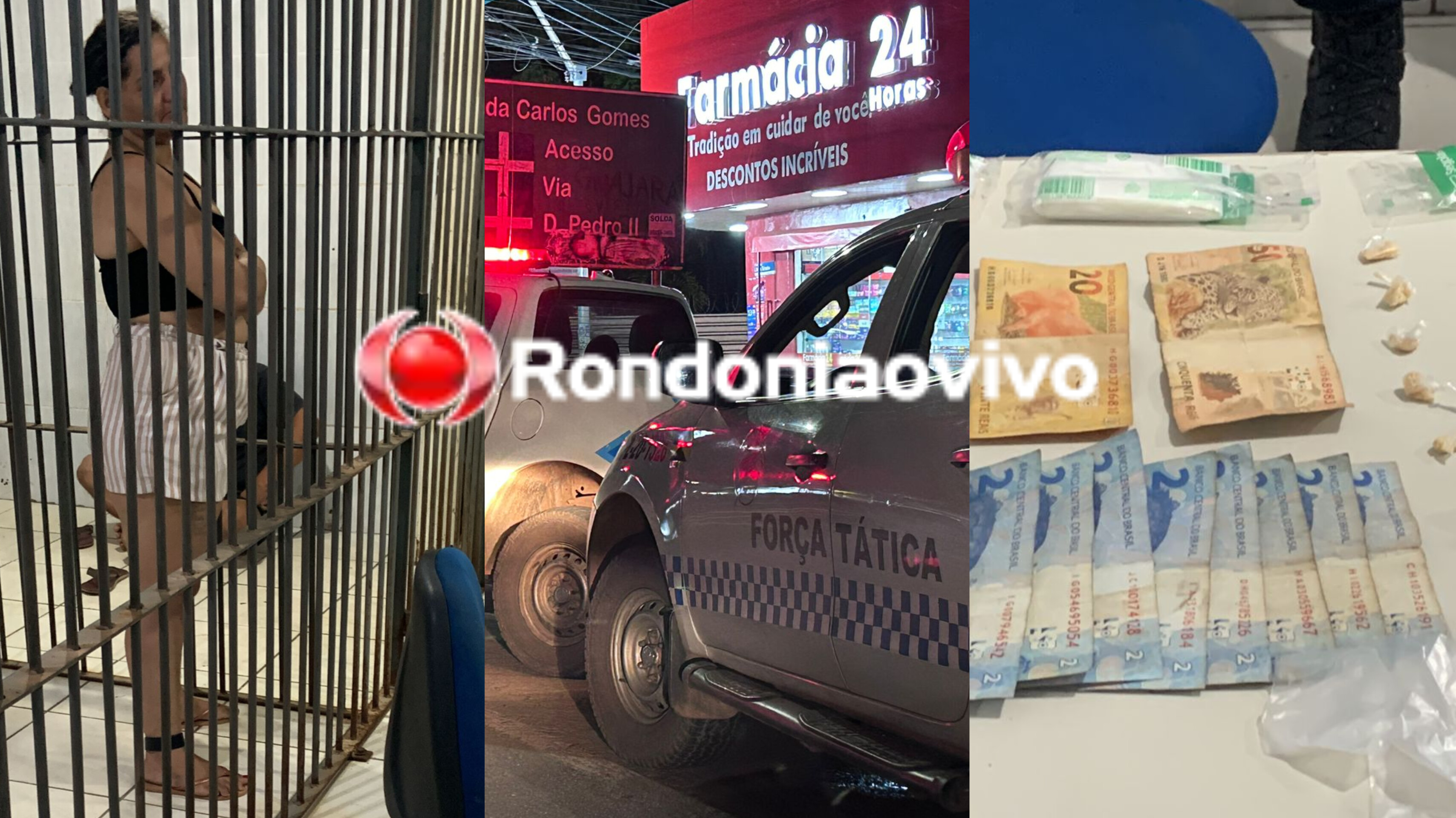 BAR ANACONDAS: Apenada é presa de novo por tráfico após menos de um mês nas ruas