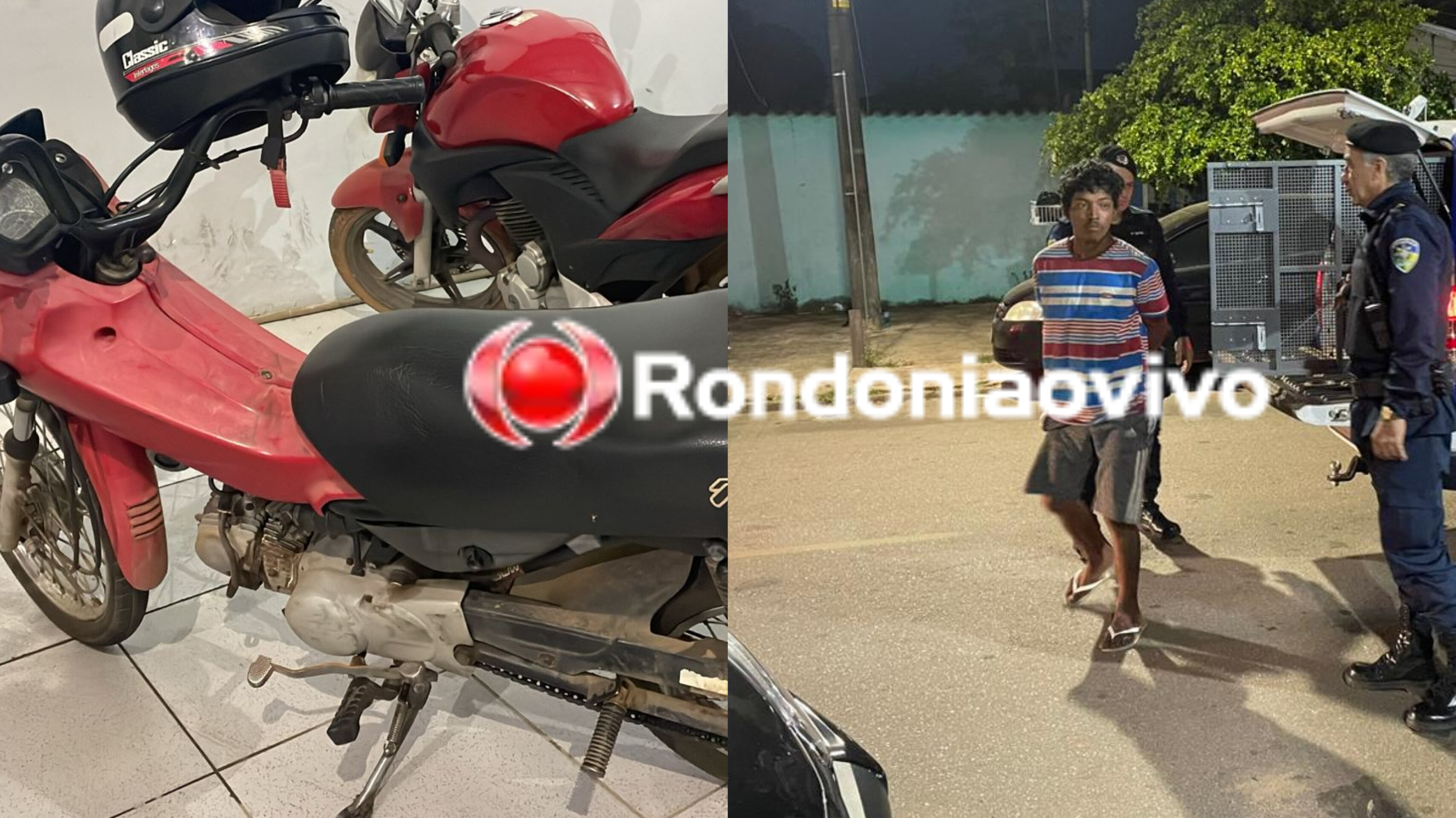 CHAVE MICHA: Acusado de furtar motocicleta de acadêmico é preso em flagrante 