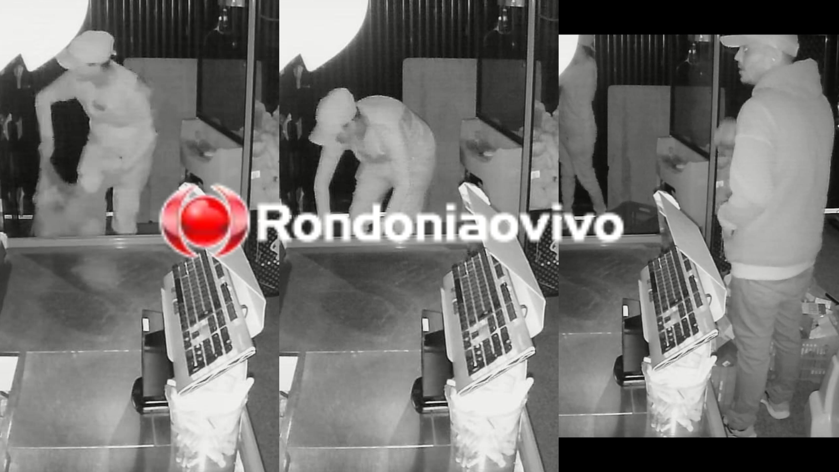 VÍDEO: Criminosos furtam R$ 40 mil em perfumes, cigarros e dinheiro de supermercado 