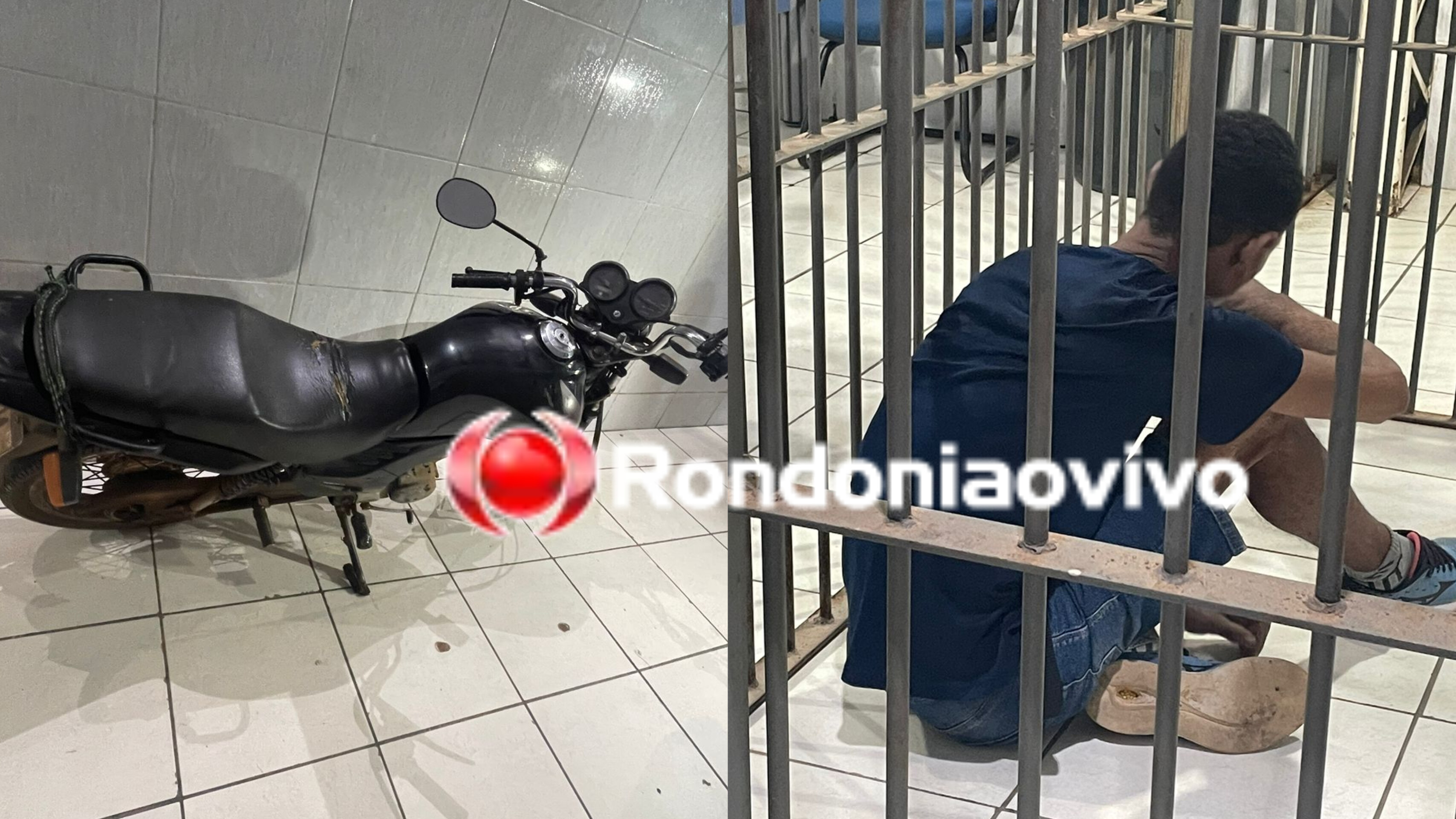 CLONADA: PM persegue dupla e recupera moto roubada comprada pela internet 