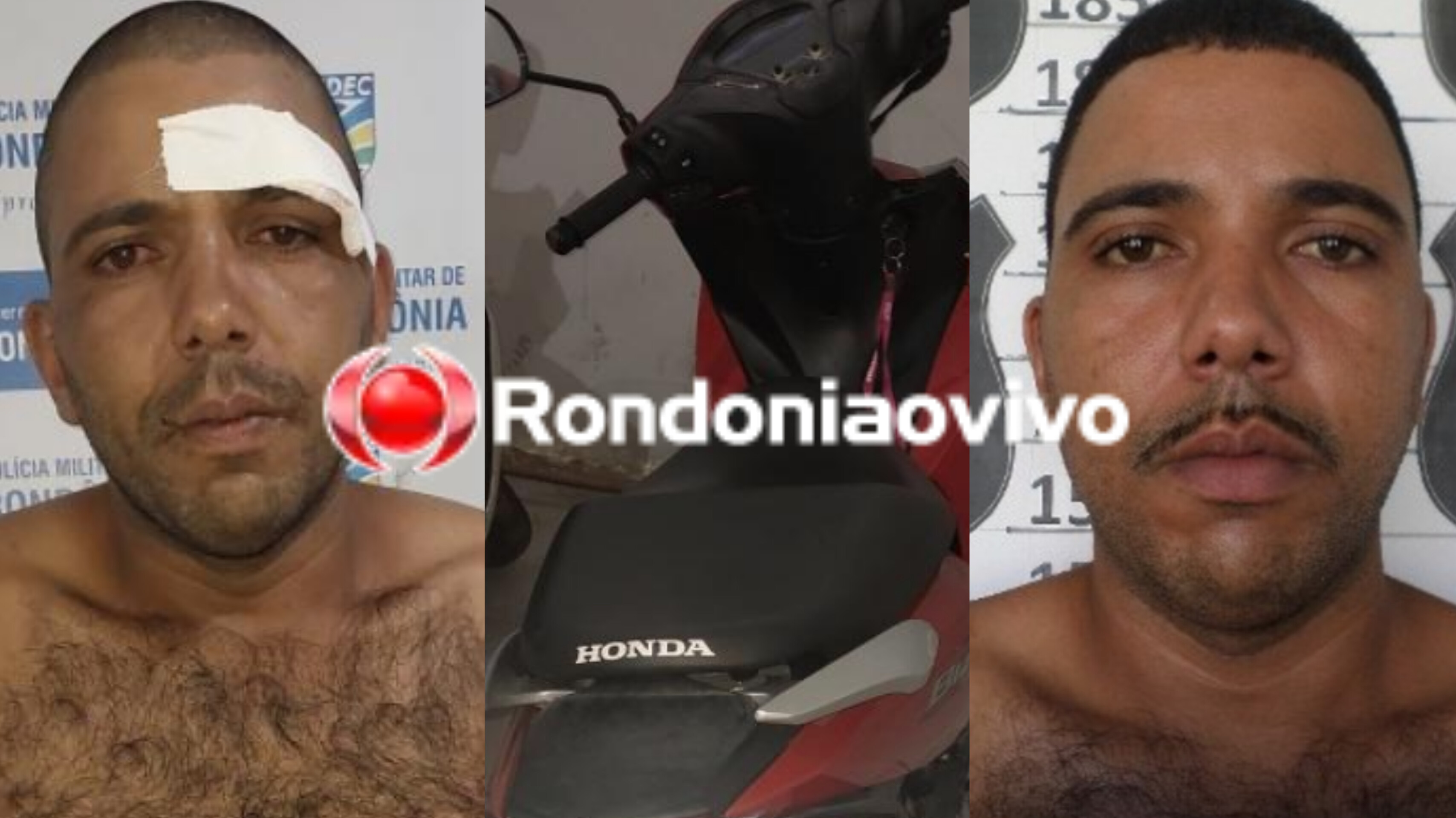 REAGIU A PRISÃO: Força Tática prende foragido acusado de roubar moto rastreada de mulher 