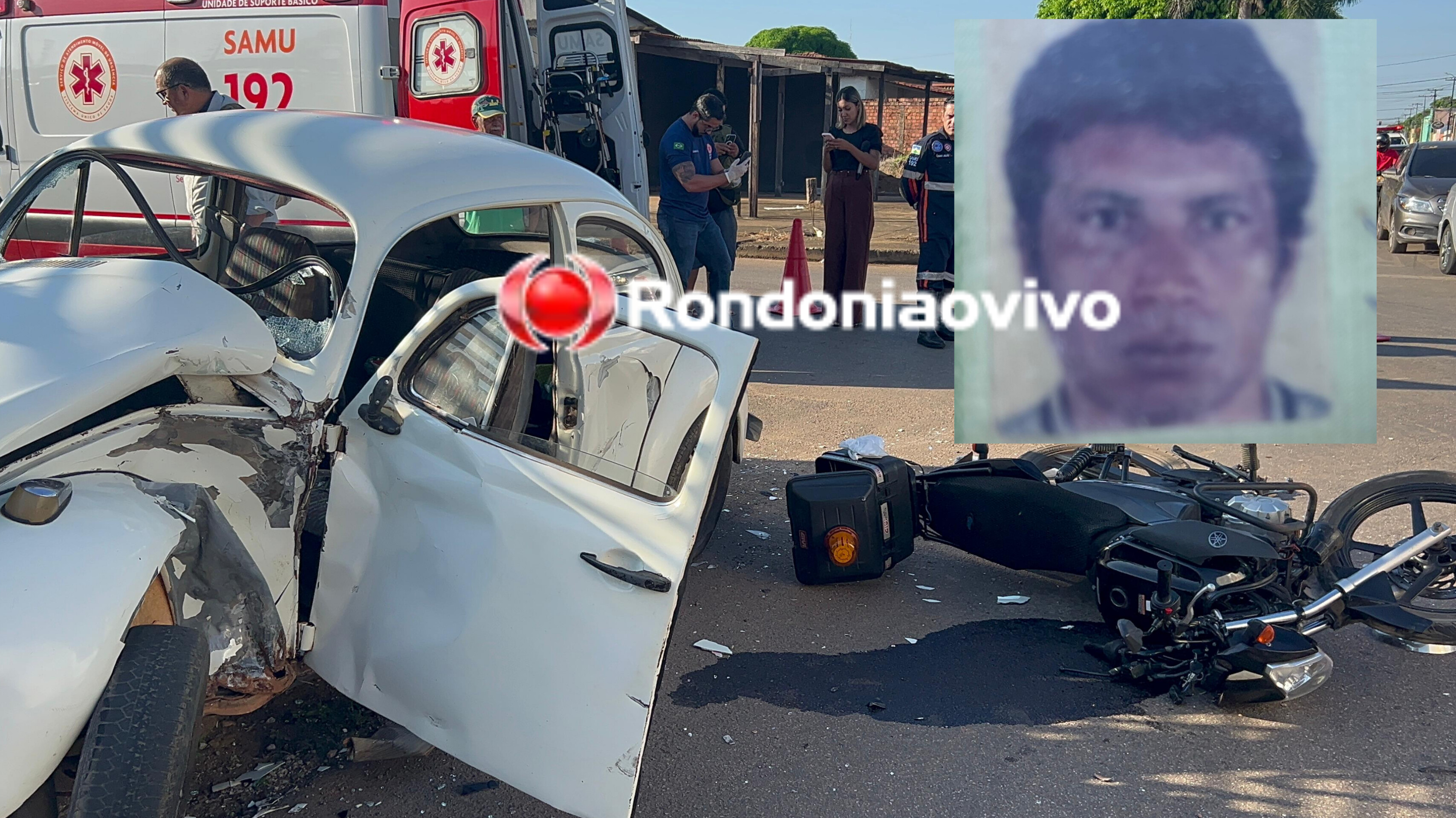 URGENTE: Motociclista morre após violenta colisão na Pinheiro Machado