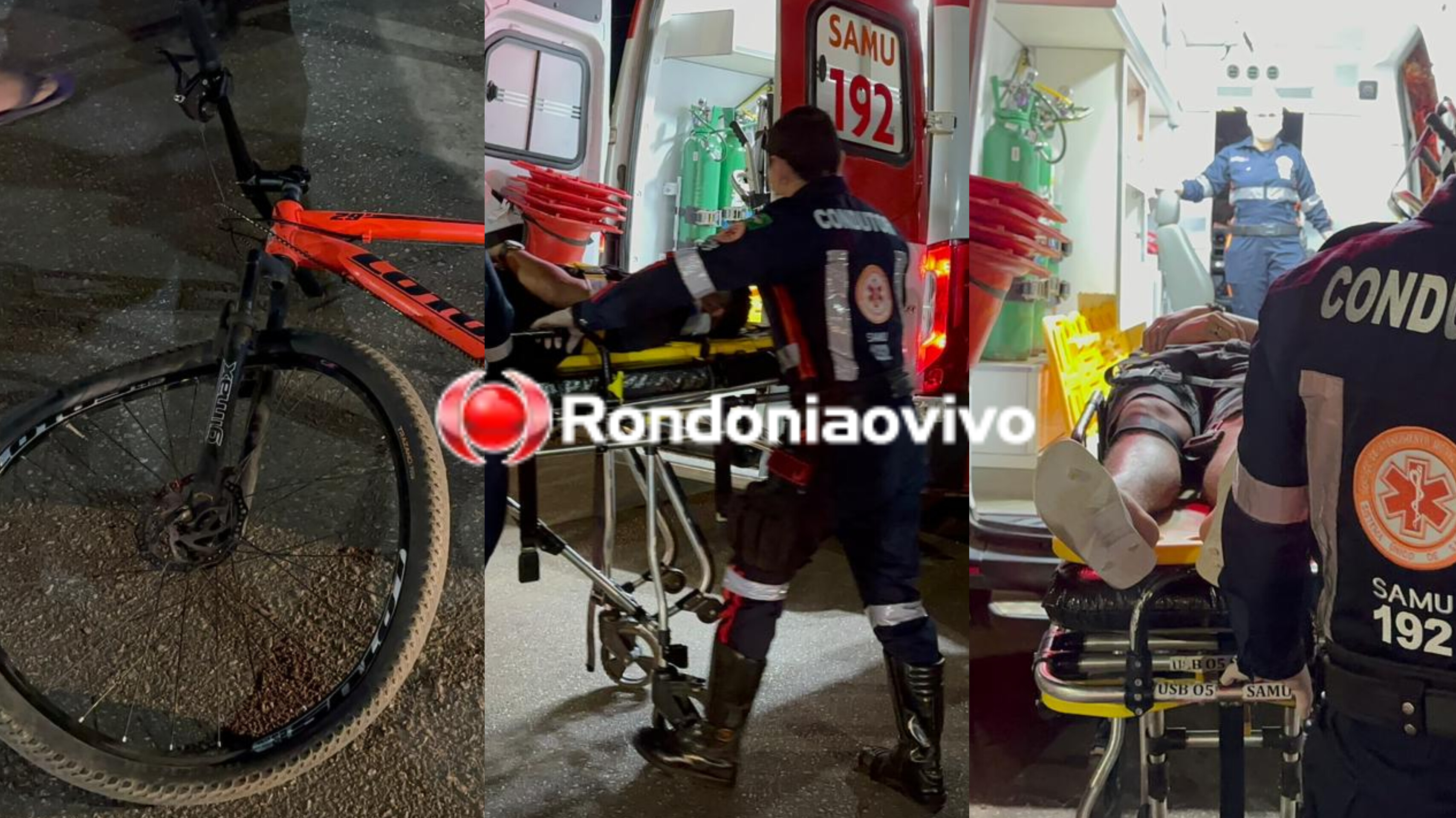 NO CONCEIÇÃO: Motorista invade preferencial e atropela violentamente ciclista 