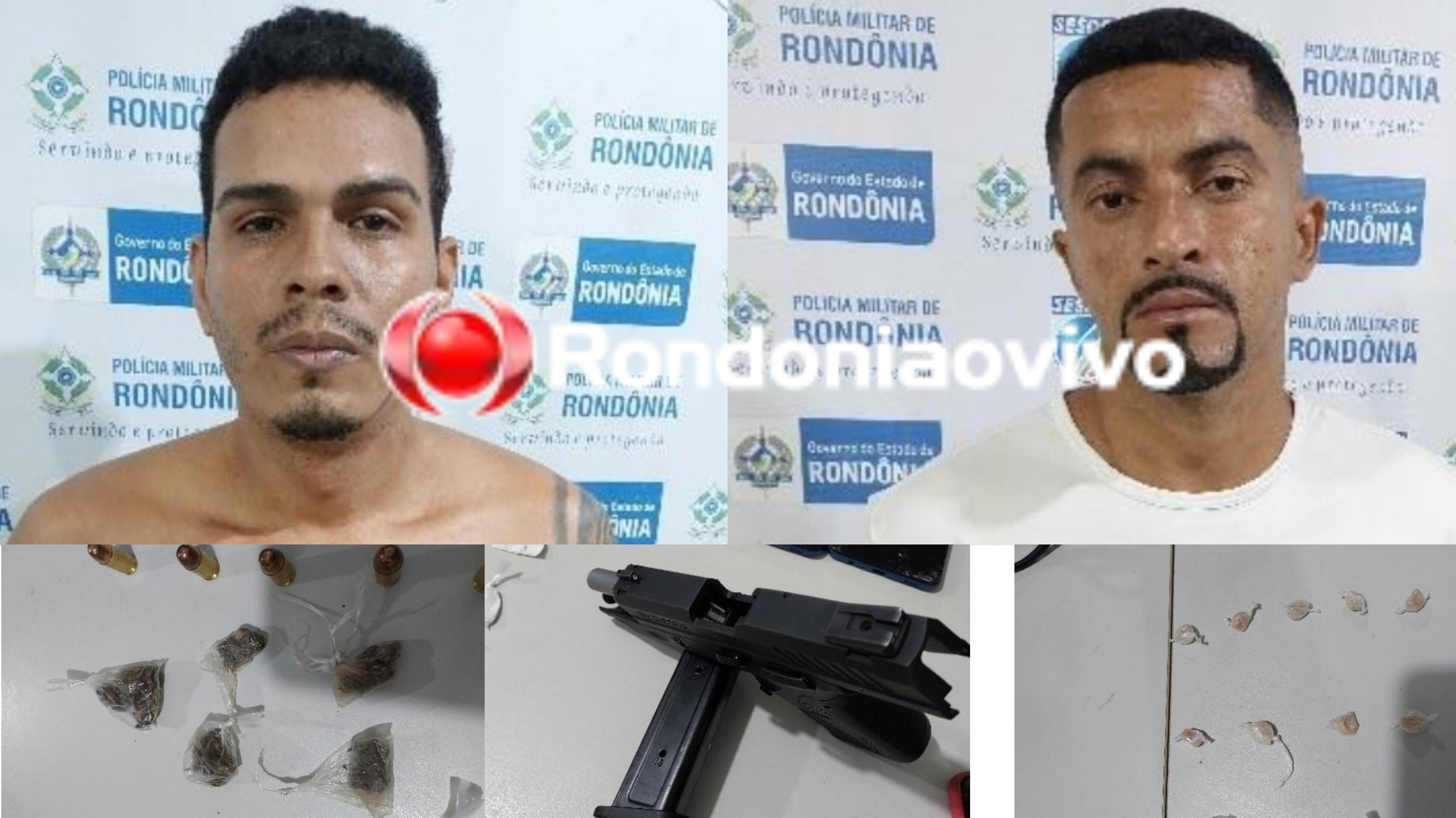 TRÁFICO NO BECO: Criminosos com drogas e arma roubada são presos por policiais do BPTAR 