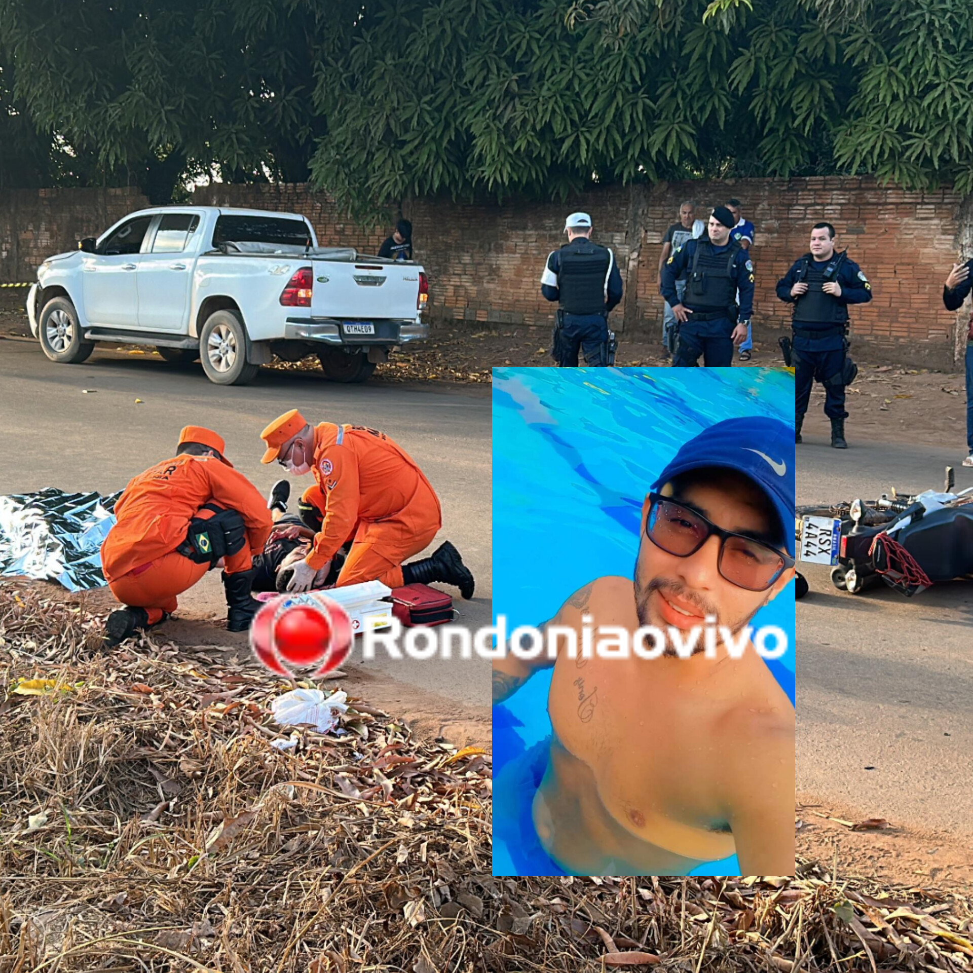 TRAGÉDIA: Motociclista morre e passageiro fica em estado grave após acidente na capital