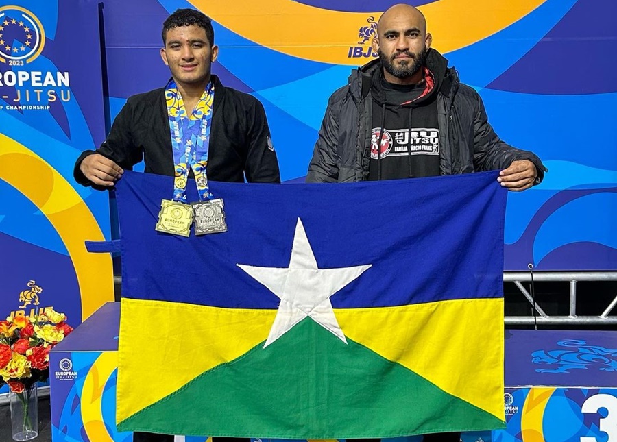 CAMPEÃO: Atleta portovelhense conquista pódio mundial de jiu-jitsu