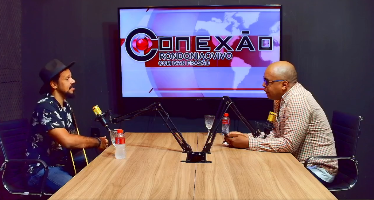 CONEXÃO RONDONIAOVIVO: Cantor Hercílio Santana fala sobre a banda Naviola e convida para sarau