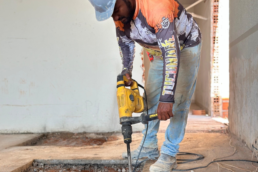 JARU: Obras do Hospital da Criança seguem avançando 