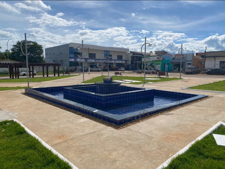 SÃO MIGUEL: Revitalização da praça da Bíblia está fase de conclusão de obras