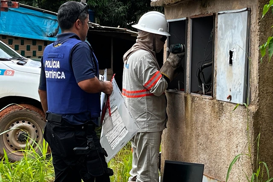 GATO: Operação de combate ao furto de energia em comércios resulta em prisões em PVH