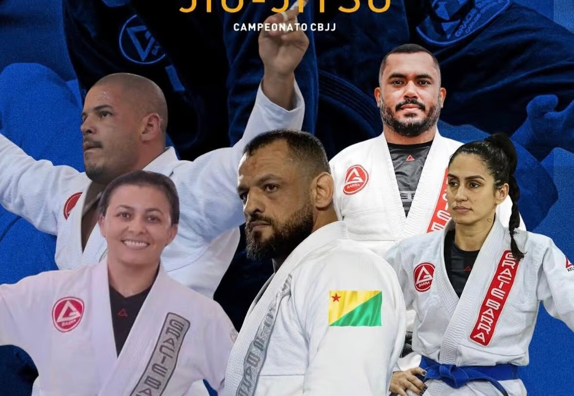 LUTA: Acre terá equipe na disputa do Campeonato Brasileiro de Jiu-Jitsu